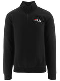 Mens Black Adam Quarter Zip Sweatshirt