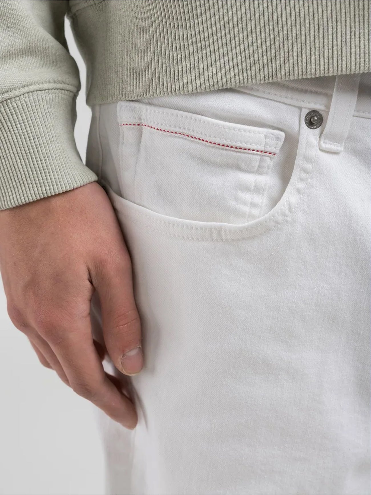 Mens White Grover Short