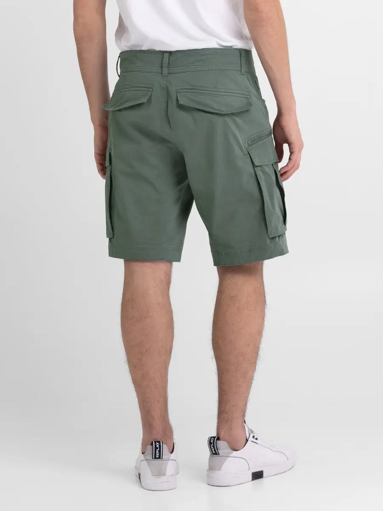 Mens Aviator Green Joe Short