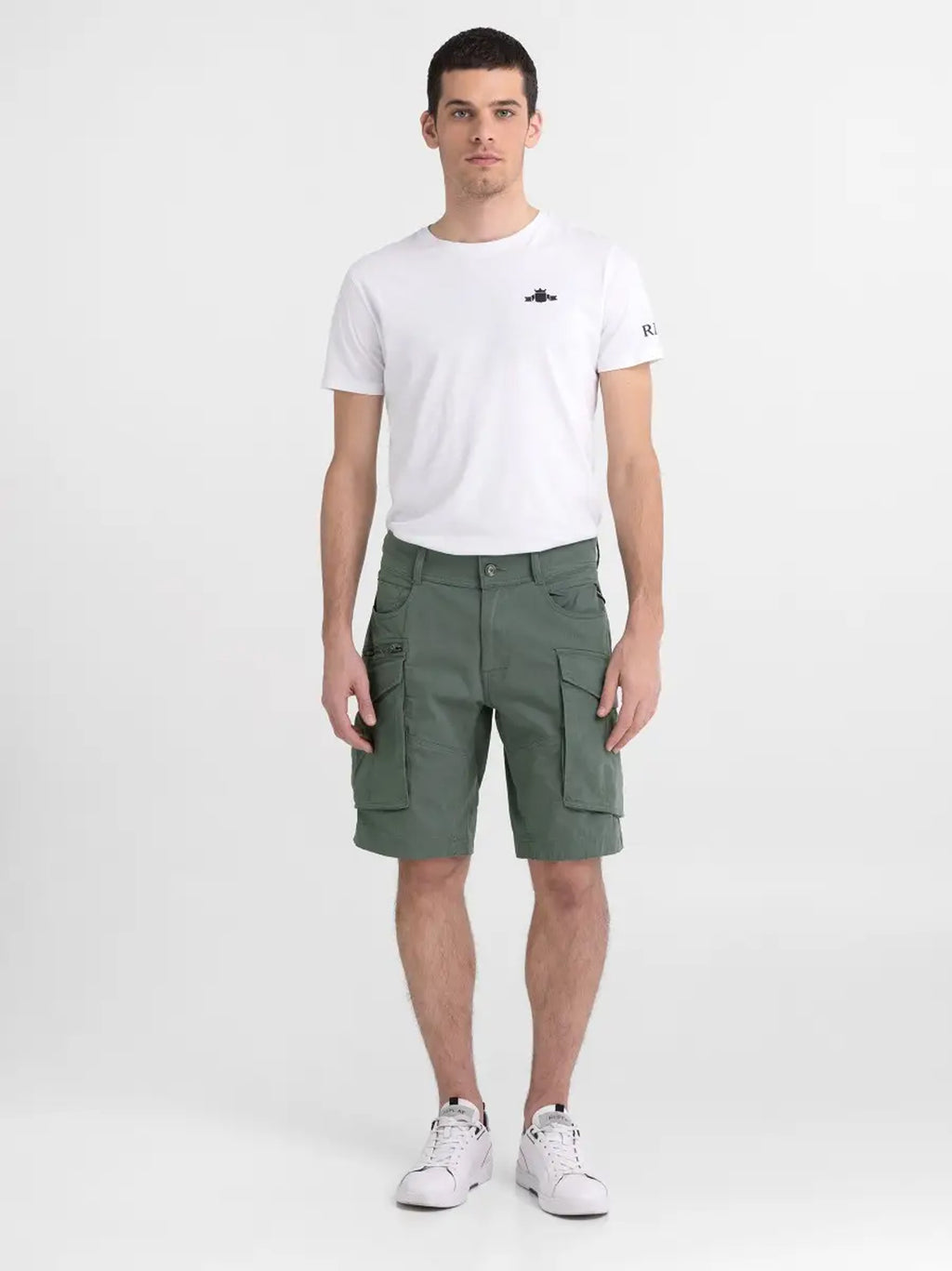 Mens Aviator Green Joe Short
