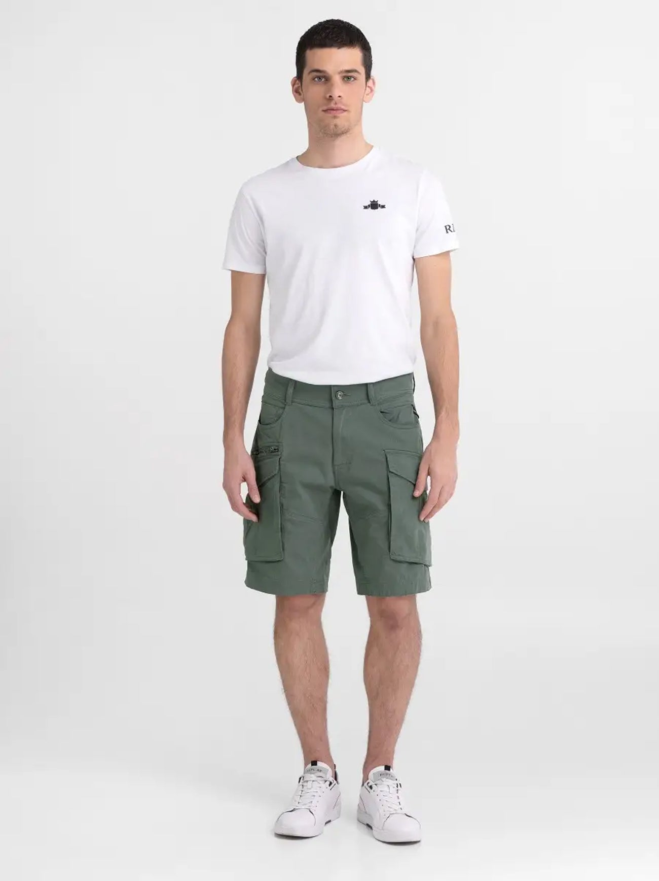 Mens Aviator Green Joe Short