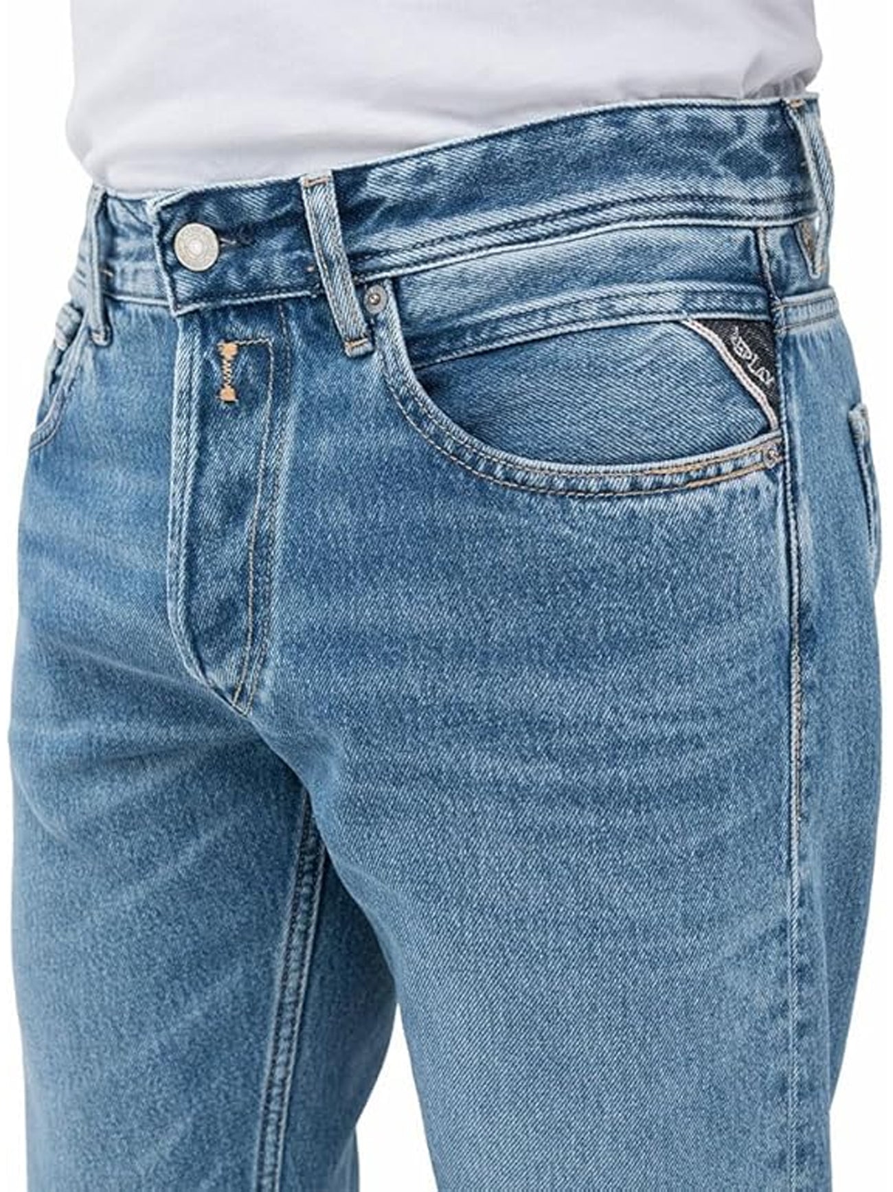 Mens Medium Blue Grover Jean