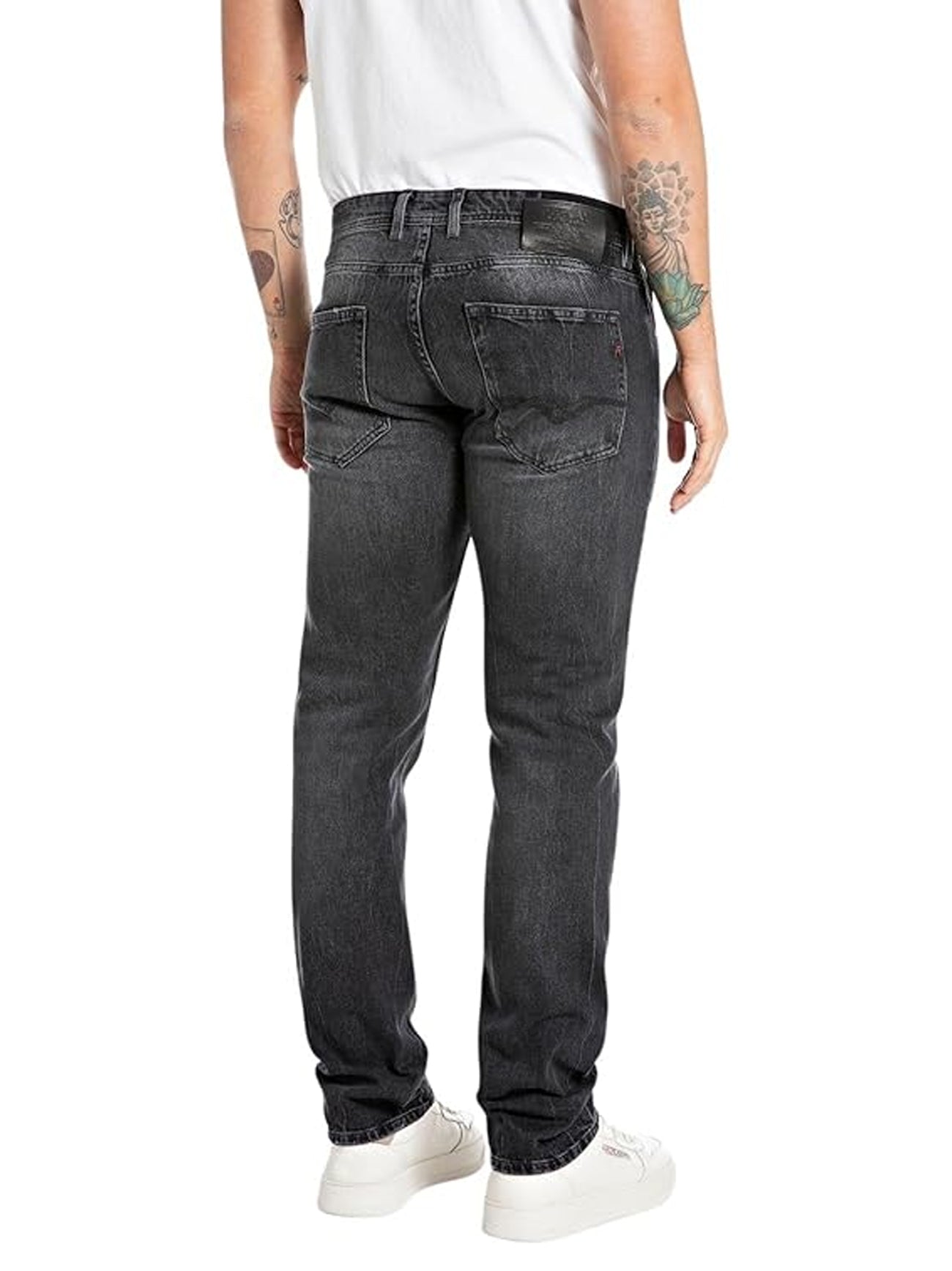 Mens Black Delavè Grover Jean