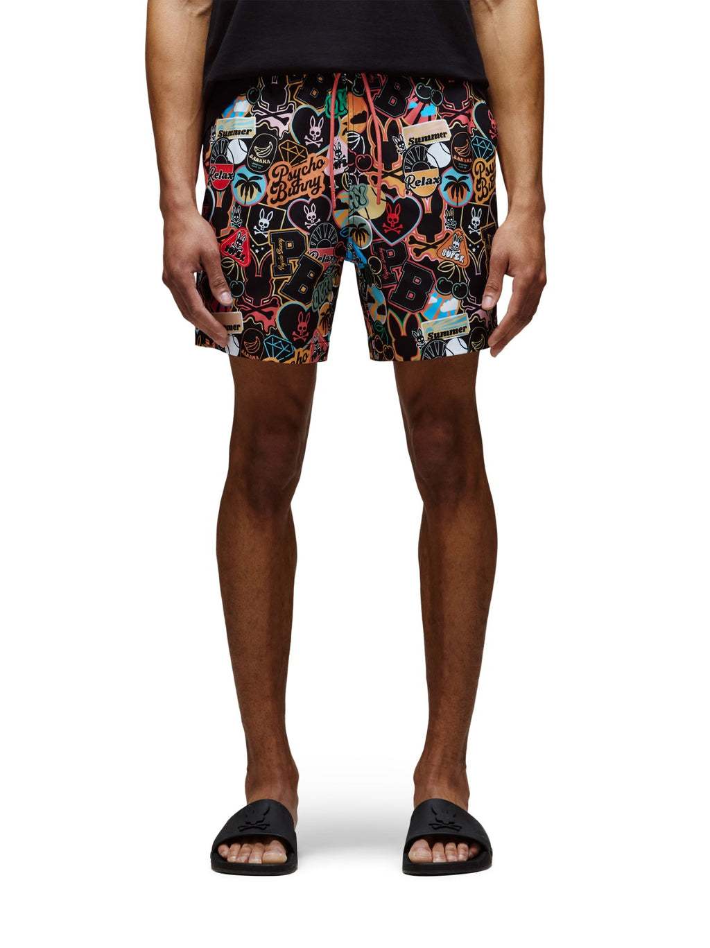 Mens Black Marco Swim Short