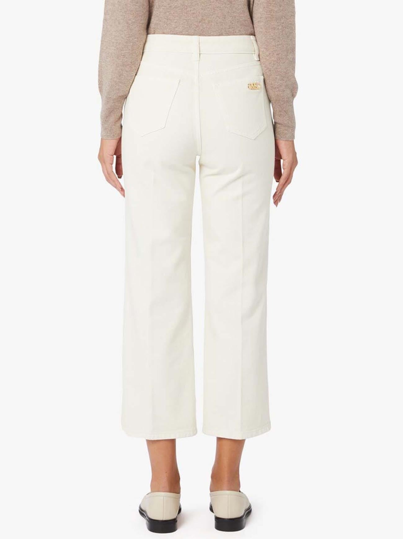 Womens Bone Crop Flare Jean