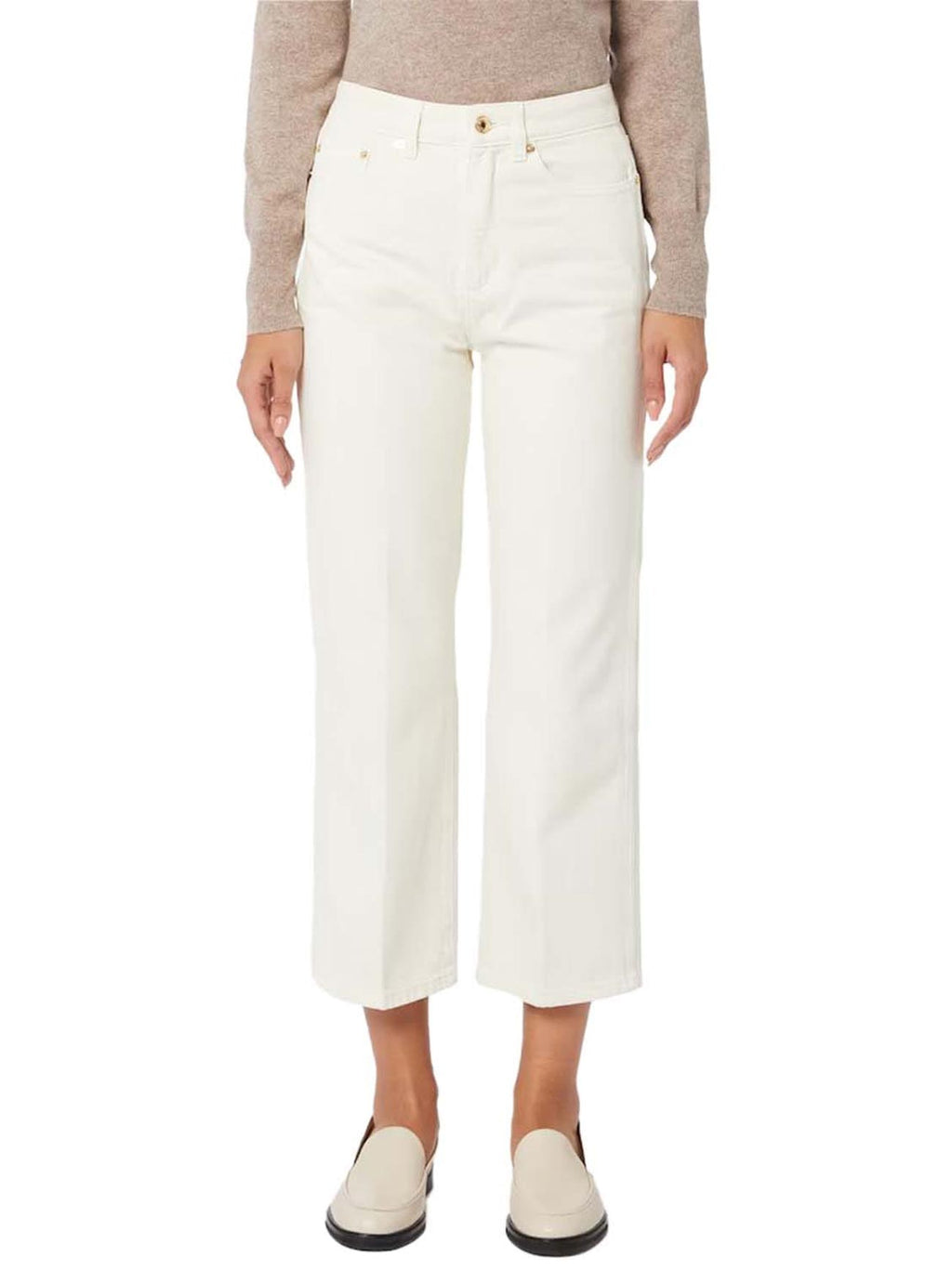 Womens Bone Crop Flare Jean