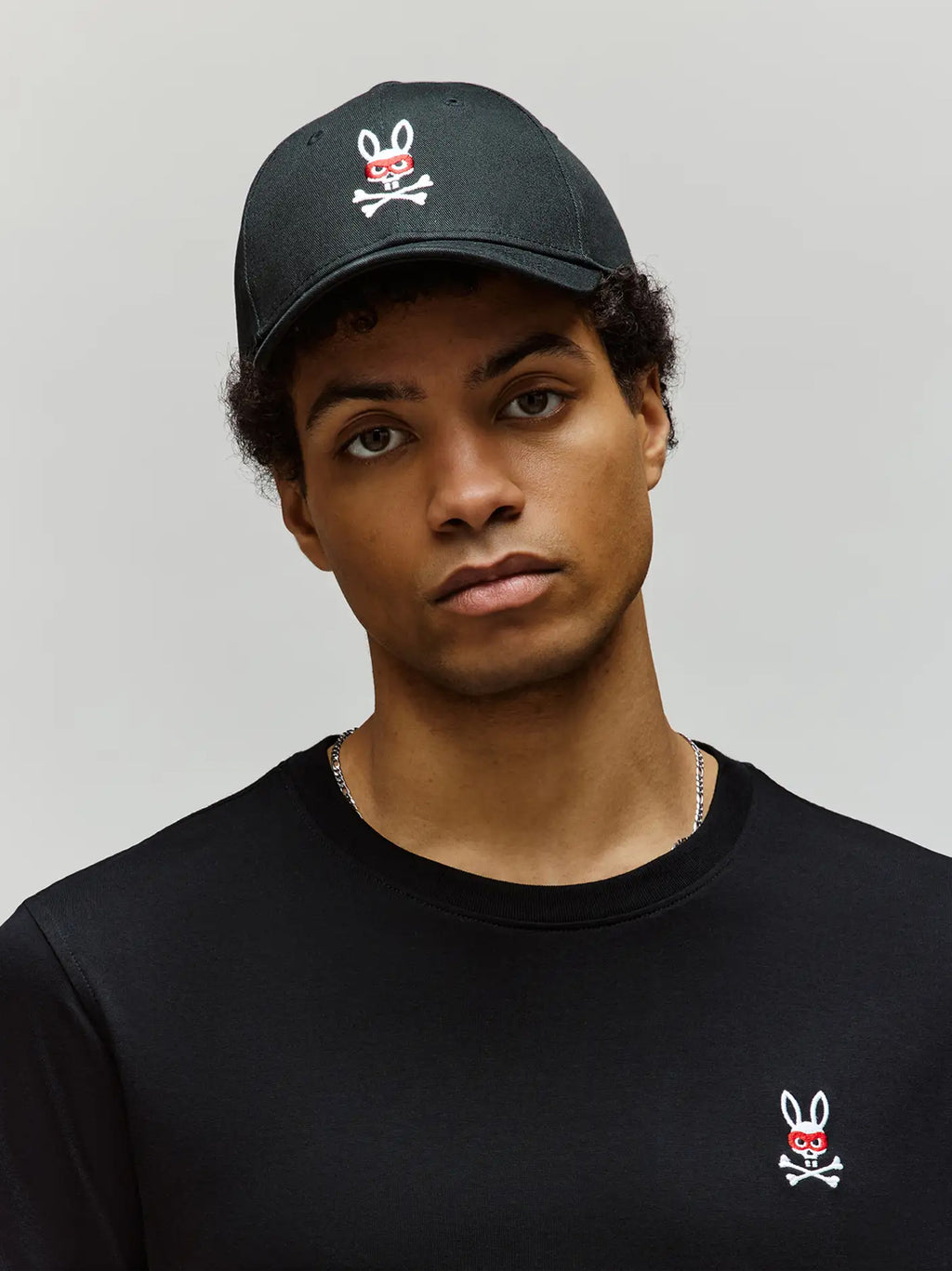Mens Black Mischief Baseball Cap