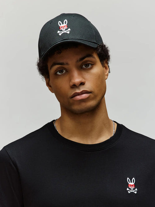 Mens Black Mischief Baseball Cap