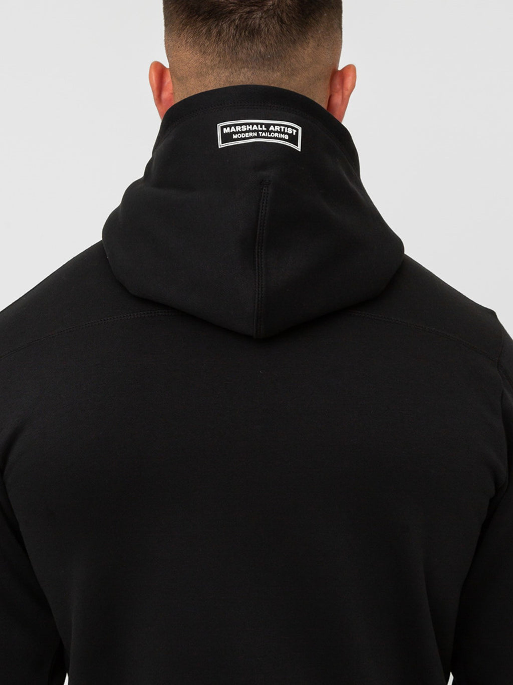 Mens Black Siren Full Zip Hoodie