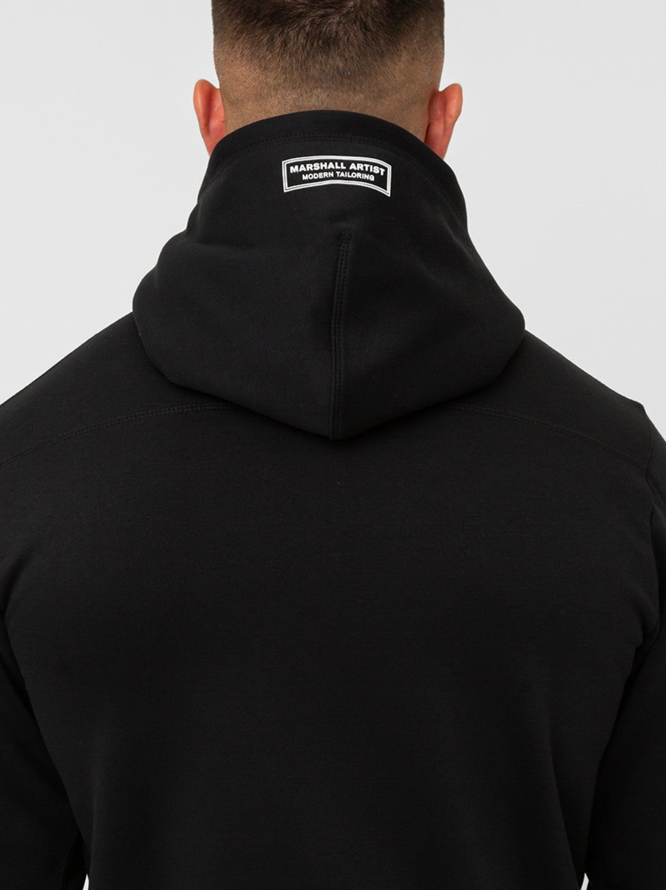 Mens Black Siren Full Zip Hoodie