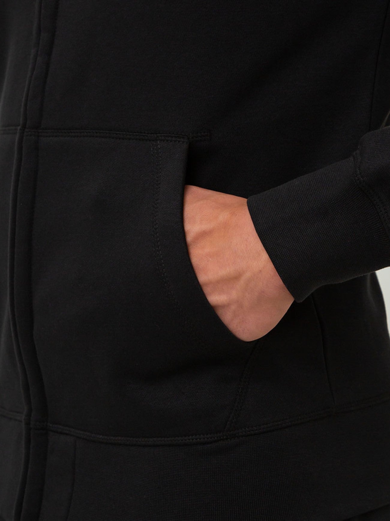 Mens Black Siren Full Zip Hoodie
