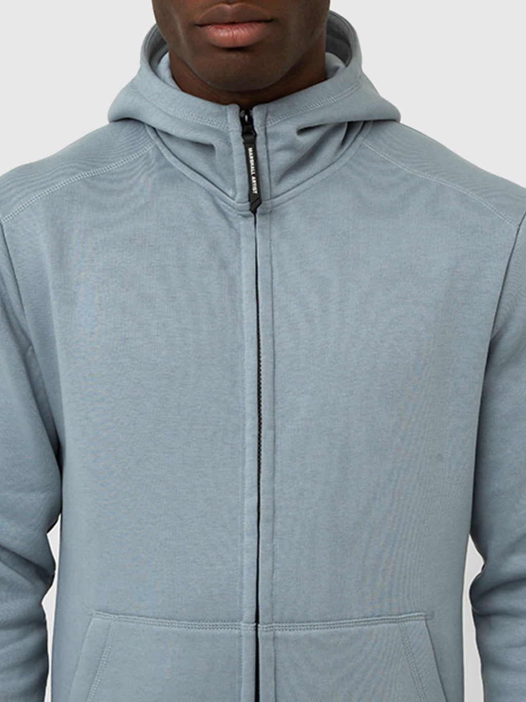 Mens Nardo Grey Siren Full Zip Hoodie