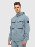 Mens Nardo Grey Nylite Overshirt