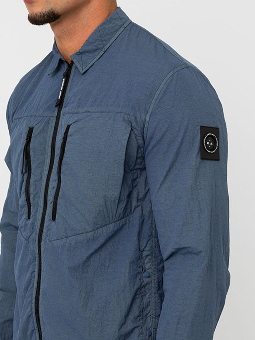 Mens Atlantic Green Nova Overshirt