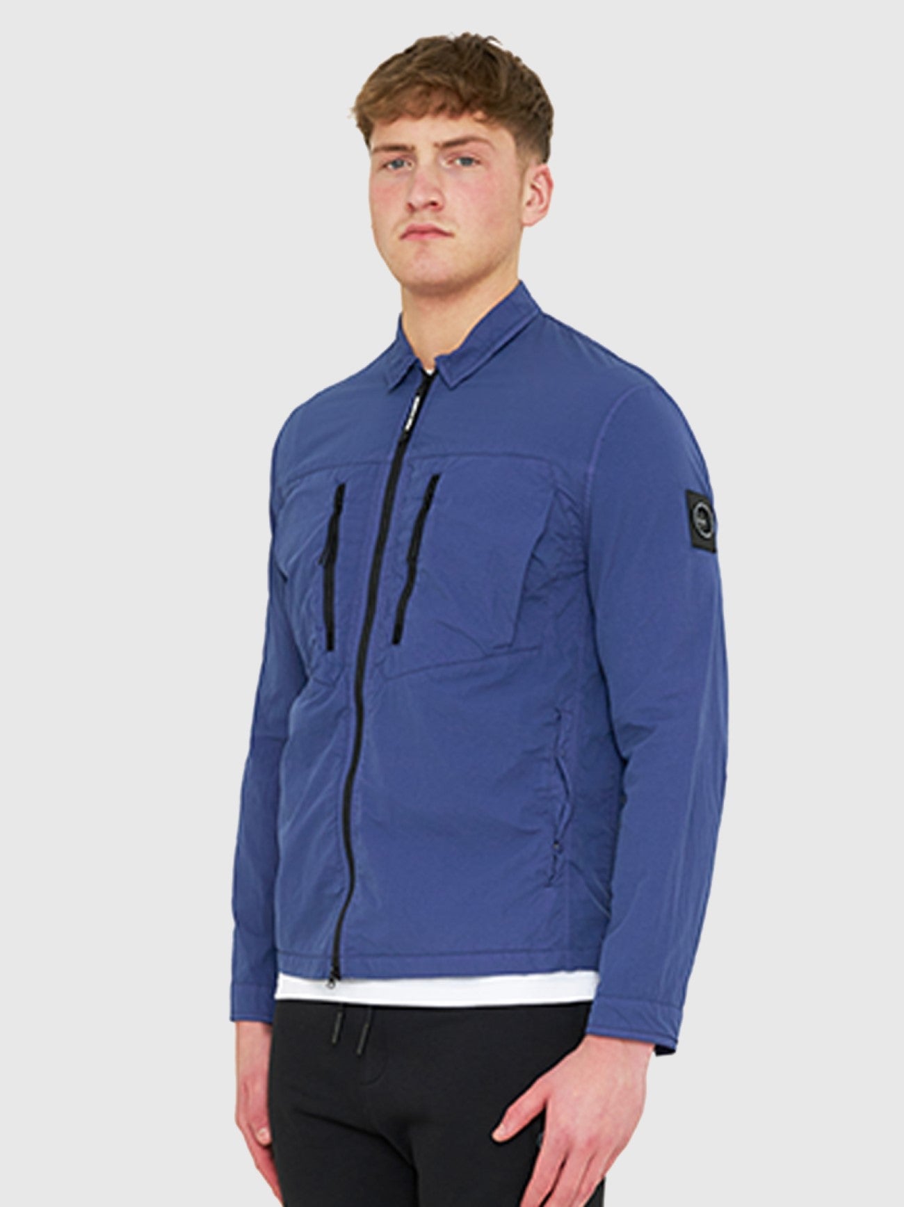 Mens Monarch Blue Nova Overshirt