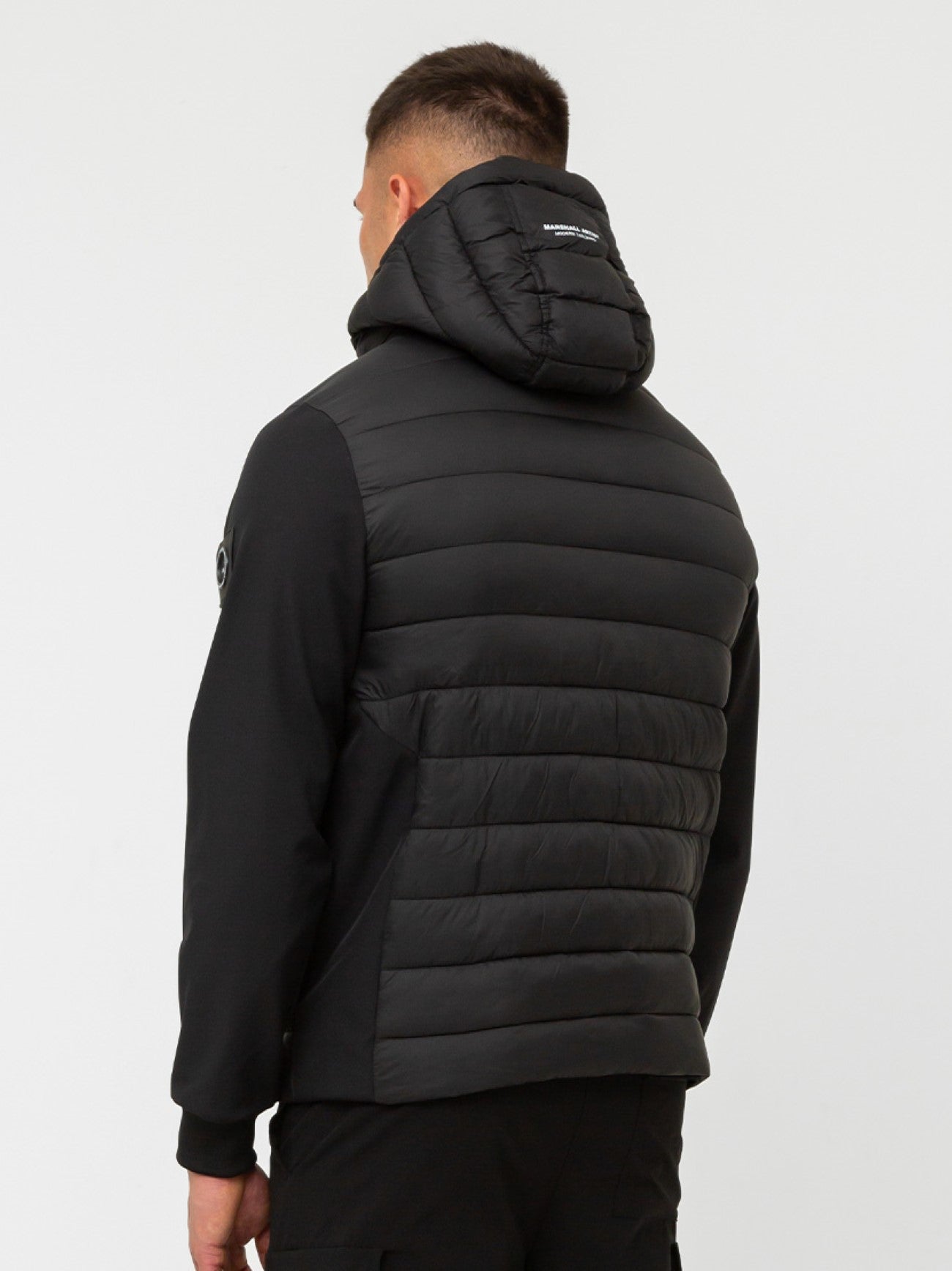 Mens Black Ibrido Softshell Jacket