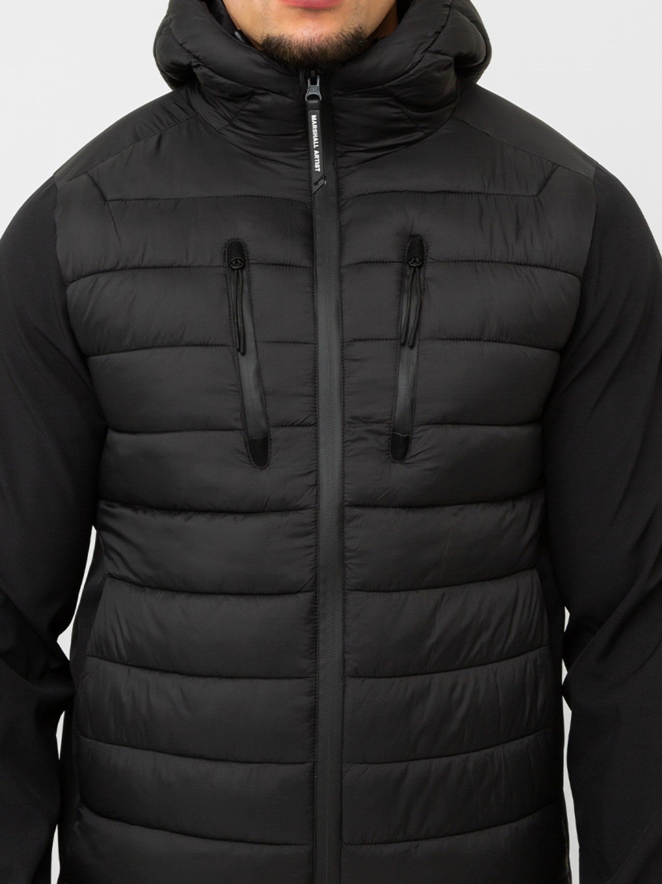 Mens Black Ibrido Softshell Jacket