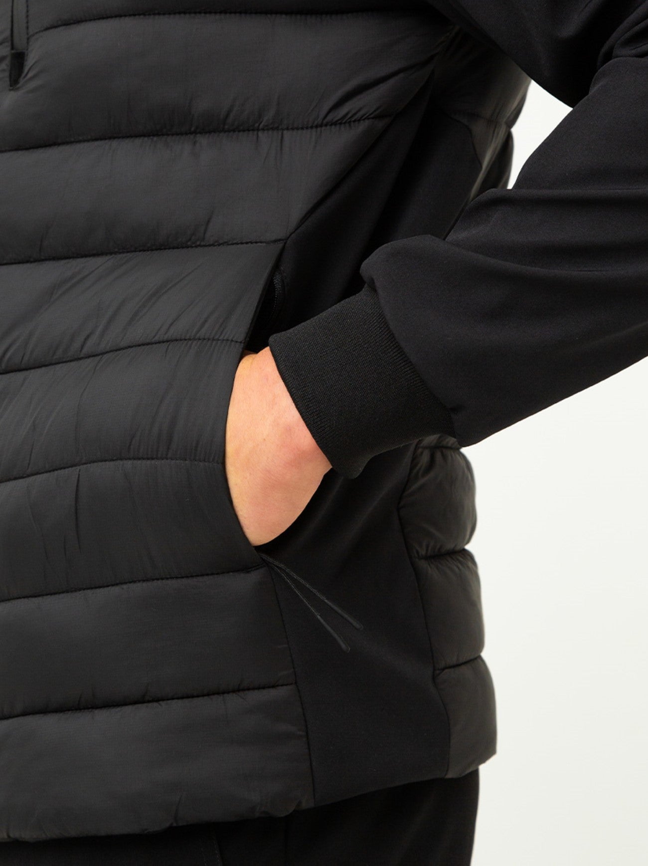 Mens Black Ibrido Softshell Jacket