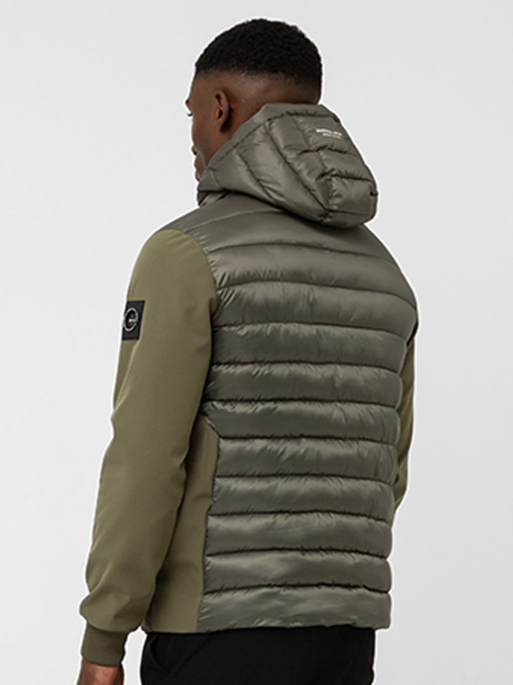 Mens Olive Ibrido Sofshell Jacket