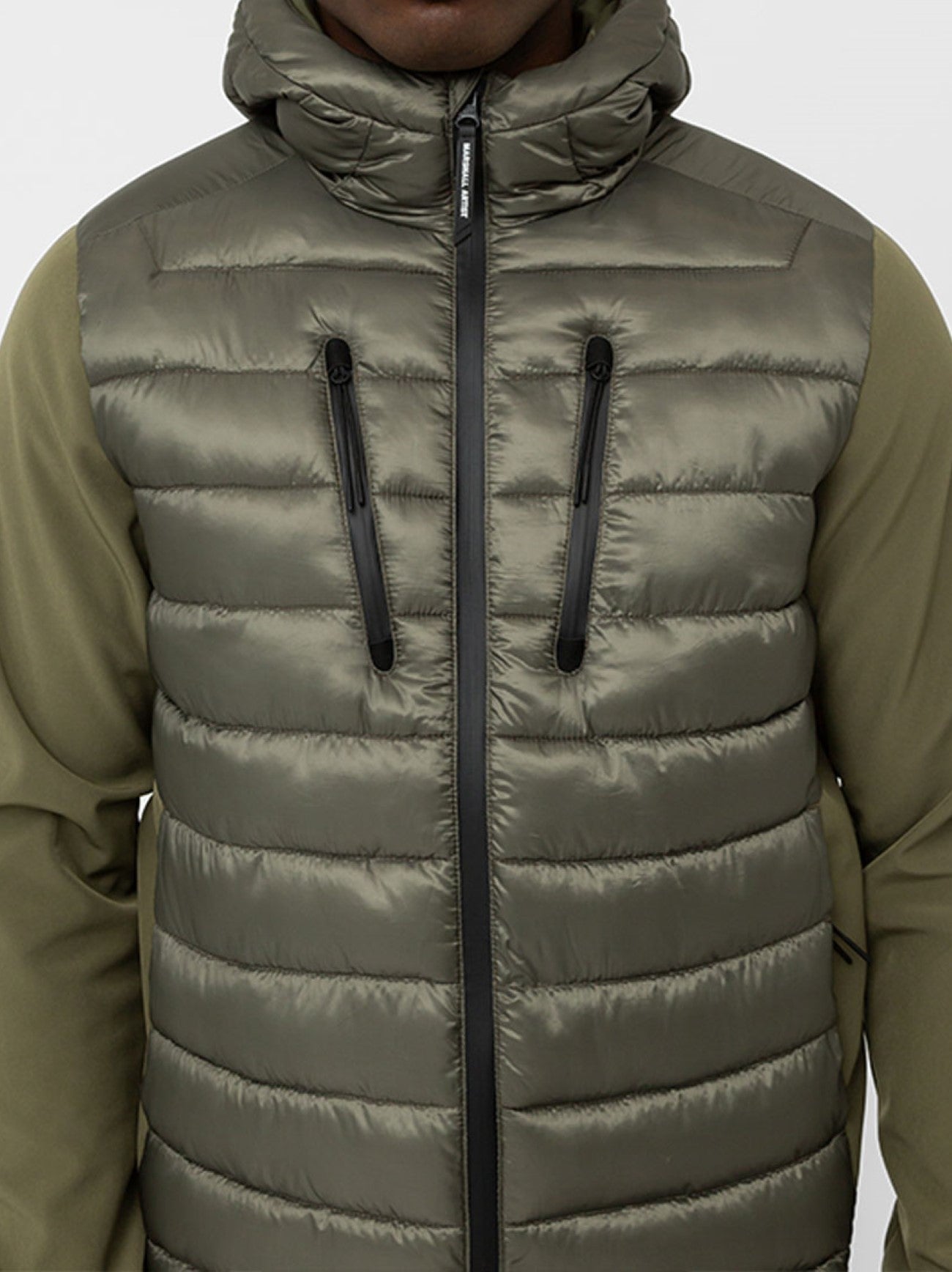 Mens Olive Ibrido Sofshell Jacket