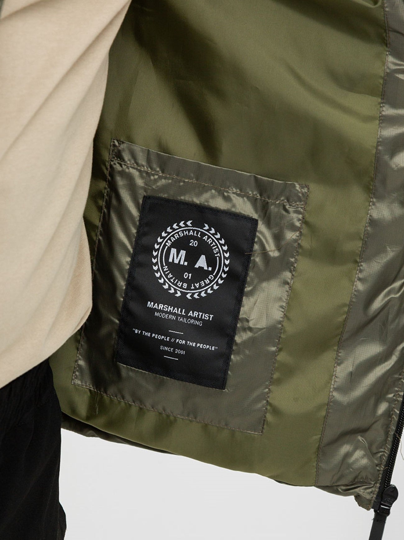 Mens Olive Ibrido Sofshell Jacket