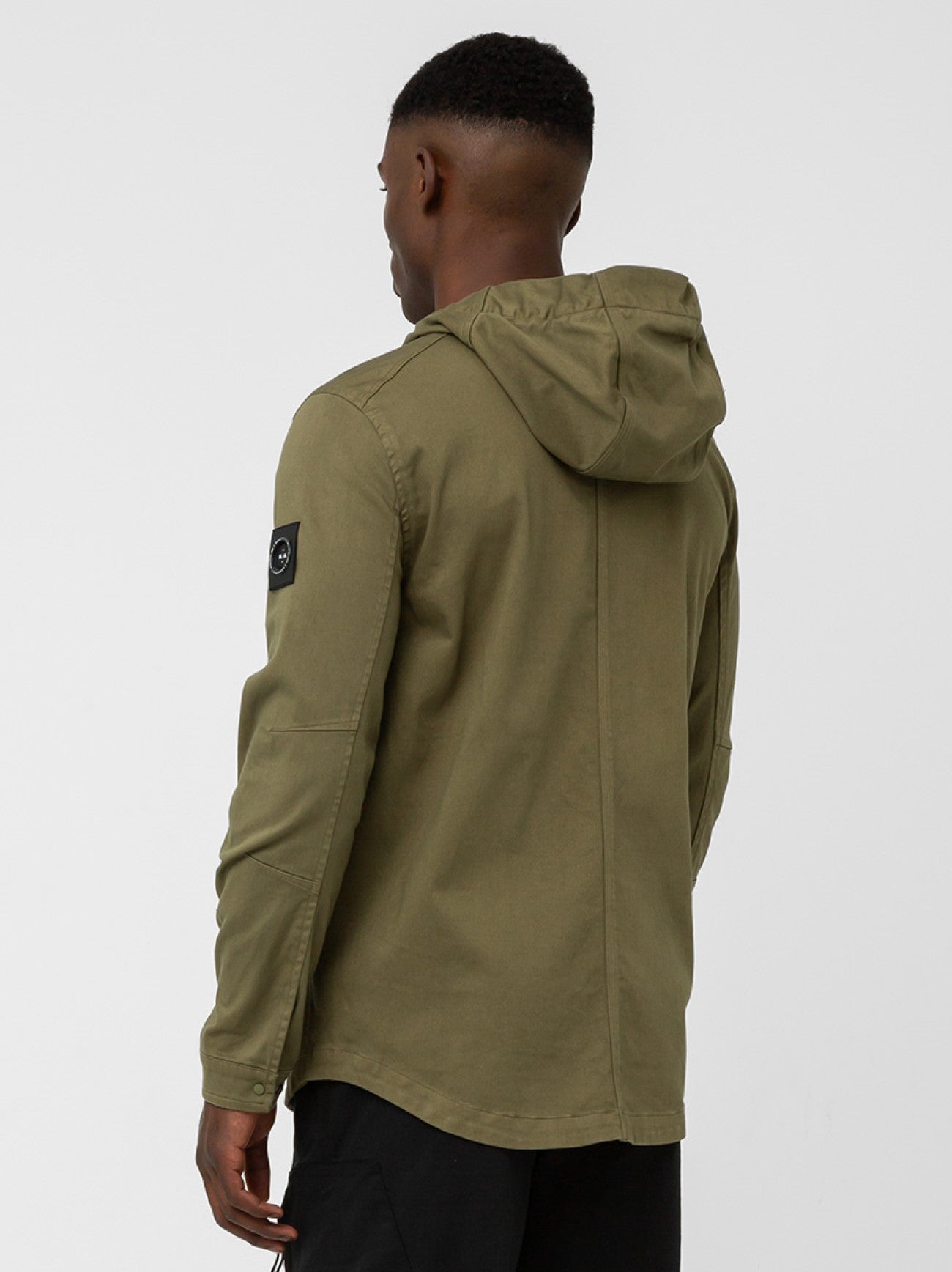 Mens Olive Battalglia Hoodie