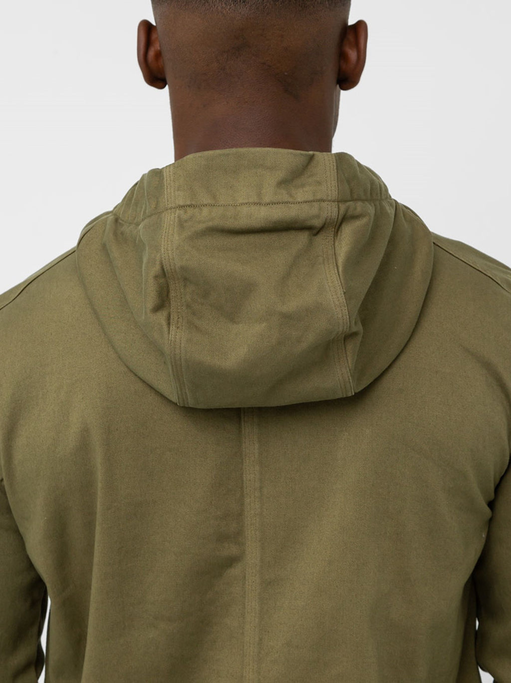 Mens Olive Battalglia Hoodie