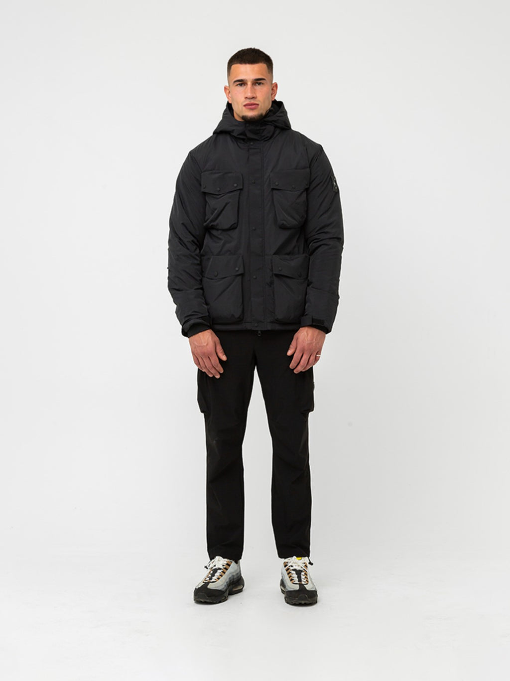Mens Black Quattro Jacket