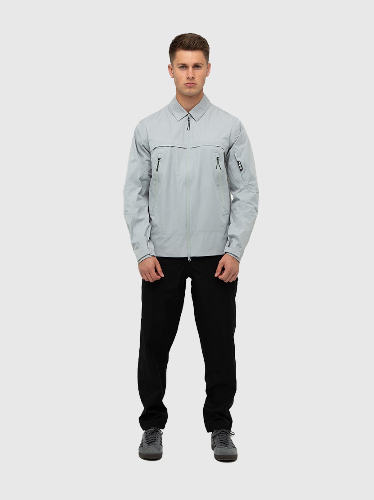 Mens Apollo Grey Tecnica Overshirt