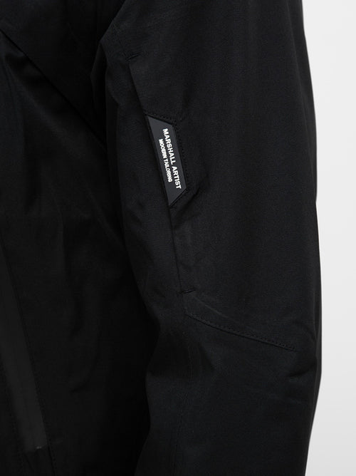 Mens Black Tecnica Overshirt