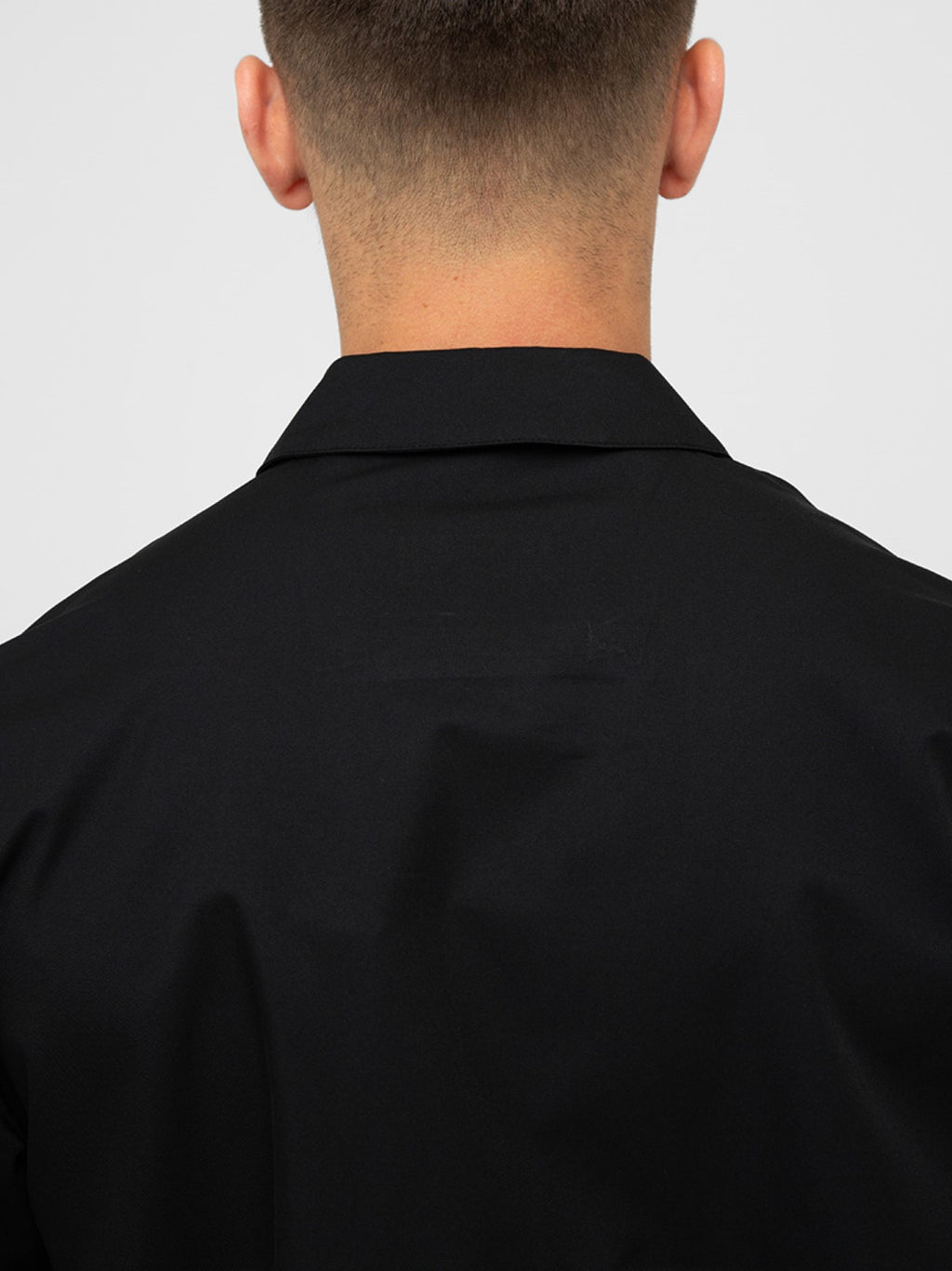 Mens Black Tecnica Overshirt