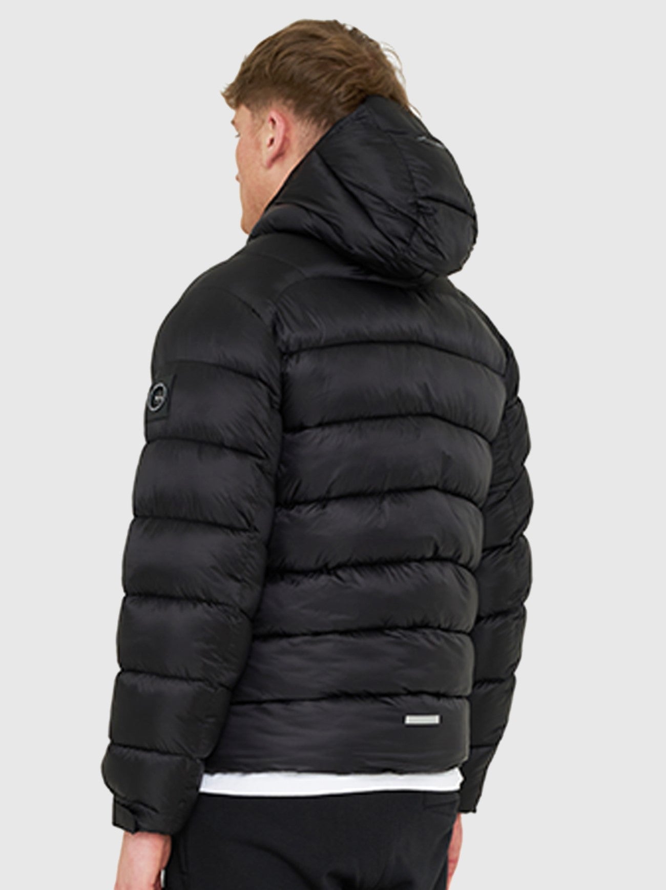 Mens Black Avalanche Bubble Jacket