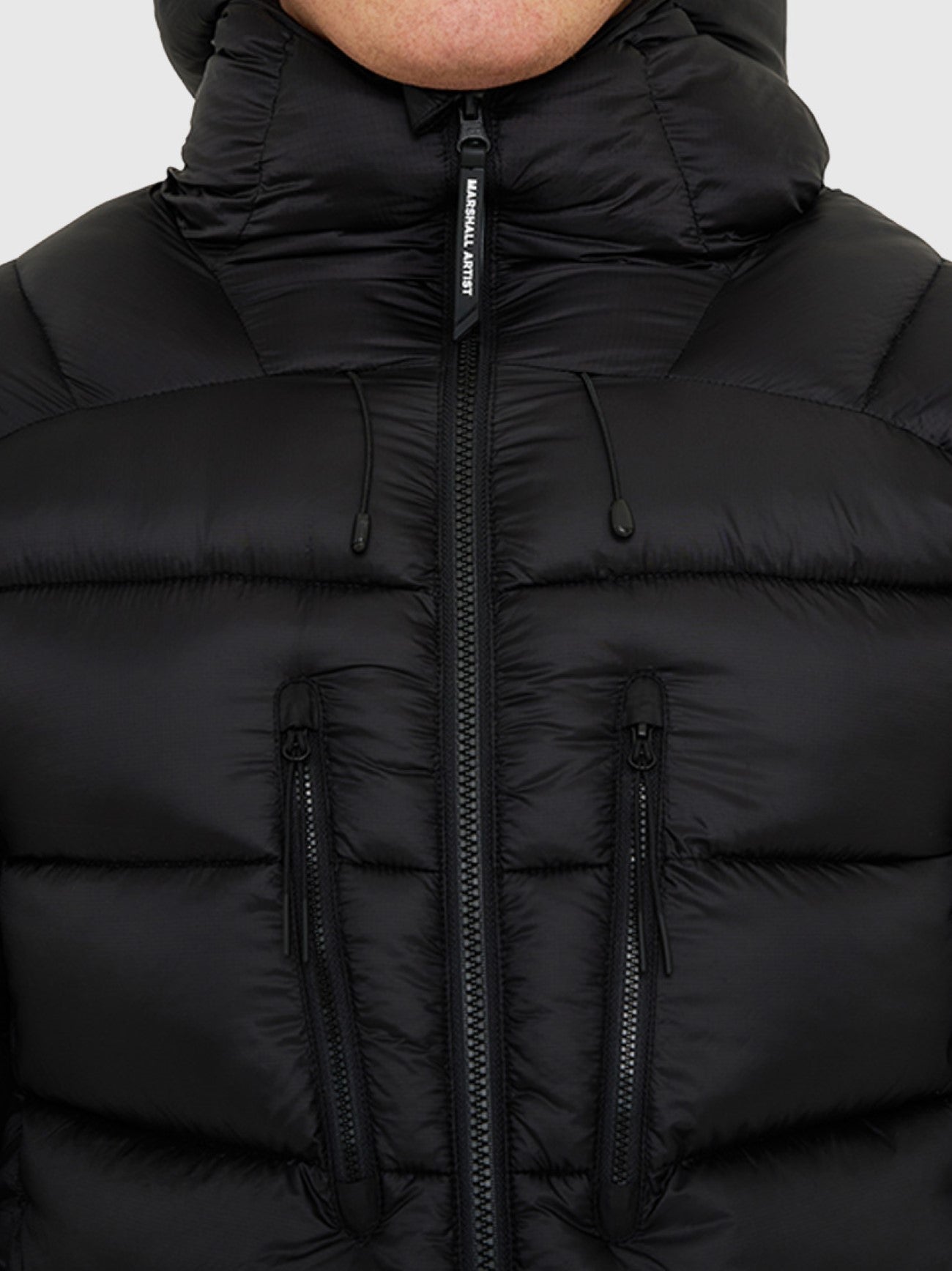 Mens Black Avalanche Bubble Jacket