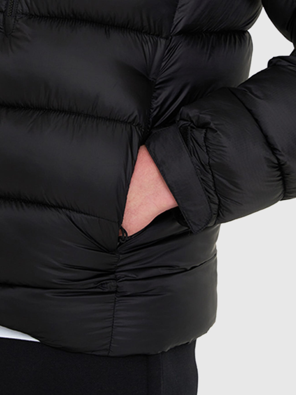 Mens Black Avalanche Bubble Jacket