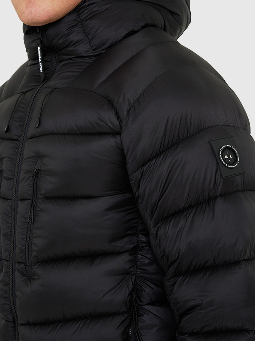 Mens Black Avalanche Bubble Jacket
