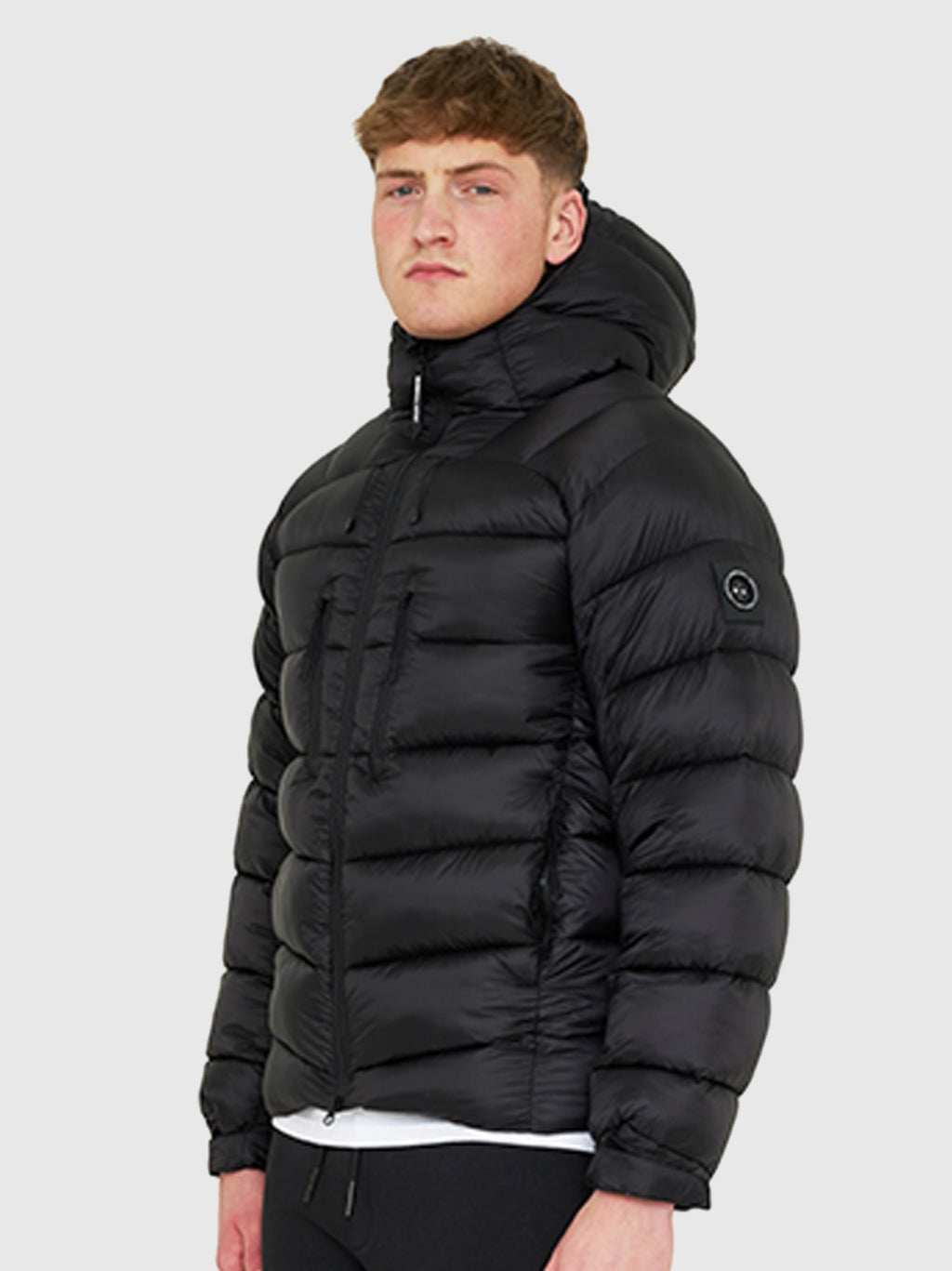 Mens Black Avalanche Bubble Jacket