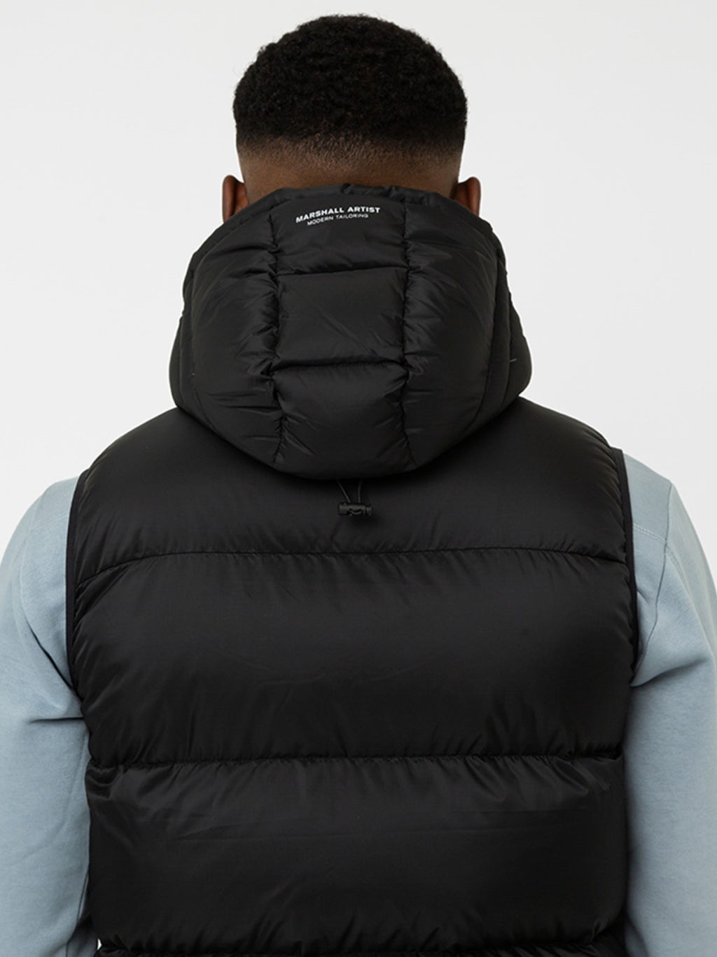 Mens Black Saint Ellias Bubble Vest