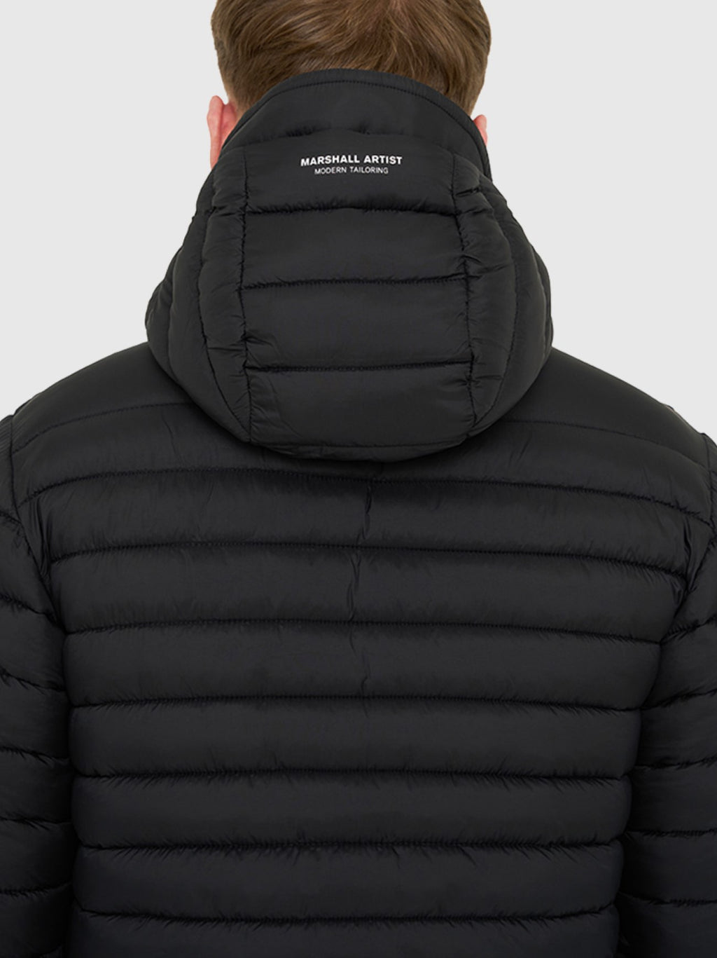 Mens Black Cascade Bubble Jacket