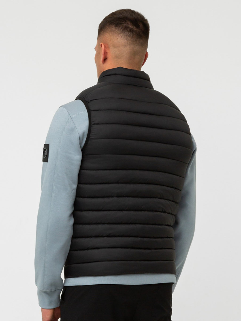 Mens Black Wayfarer Gilet