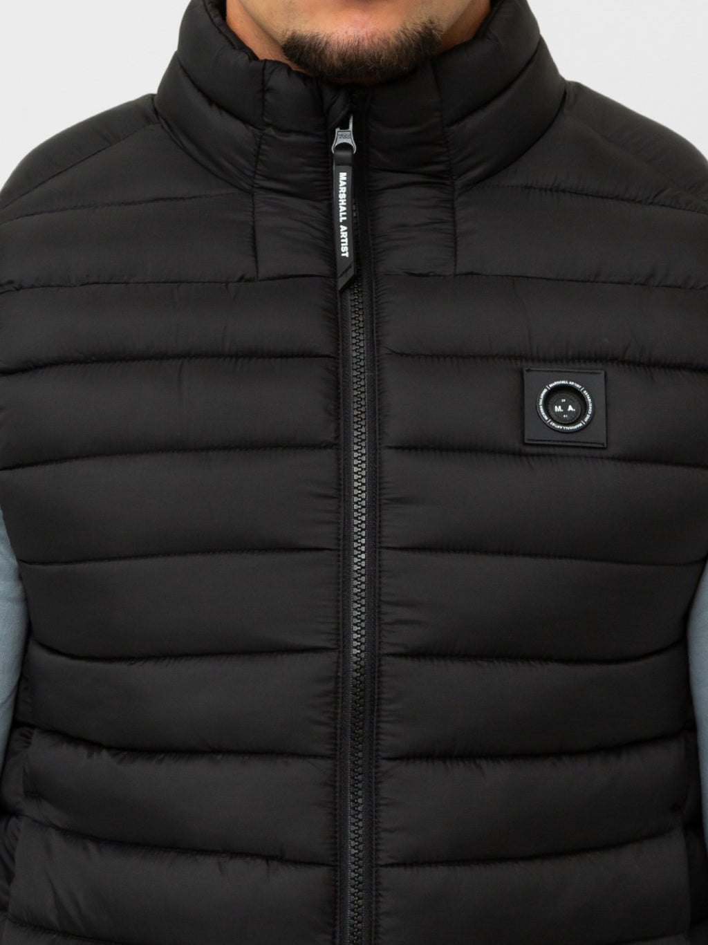 Mens Black Wayfarer Gilet