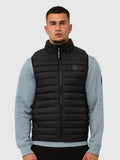 Mens Black Wayfarer Gilet