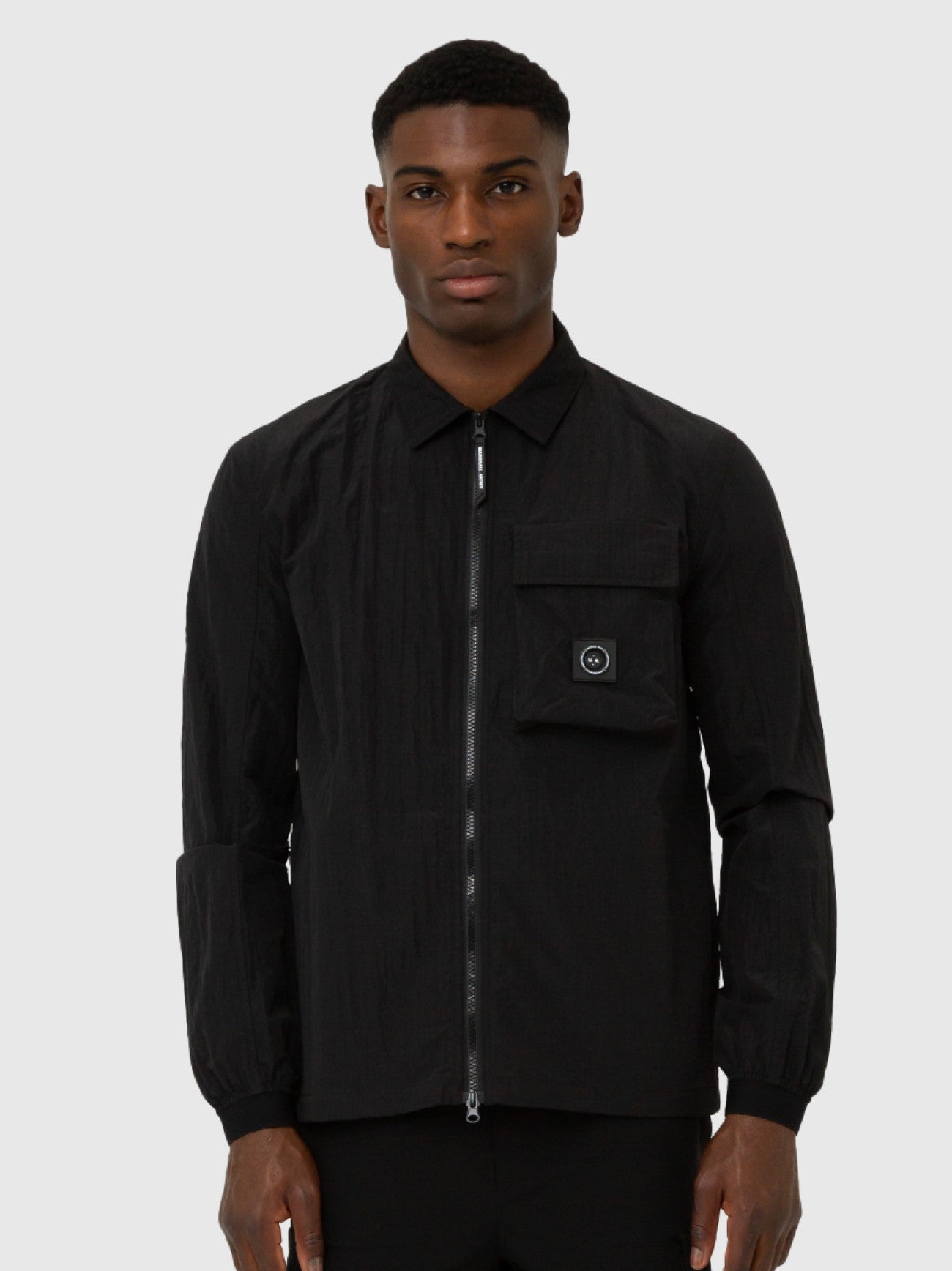 Mens Black Novado Overshirt