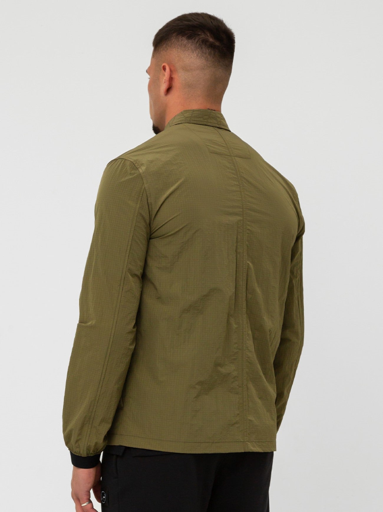 Mens Khaki Novado Overshirt