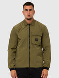 Mens Khaki Novado Overshirt