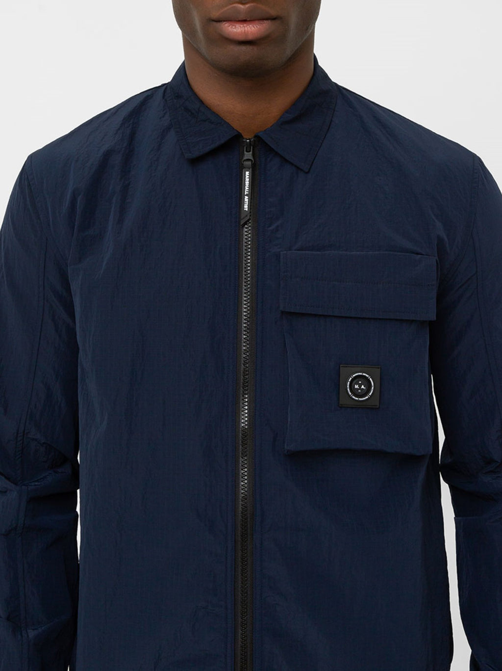 Mens Navy Novado Overshirt