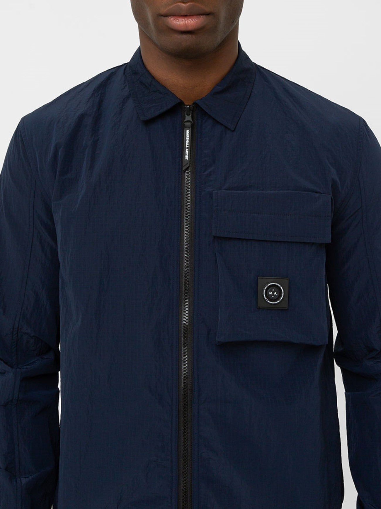 Mens Navy Novado Overshirt