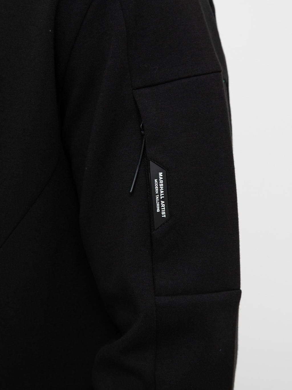 Mens Black Tecnica Hoodie