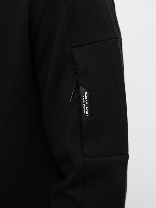 Mens Black Tecnica Hoodie