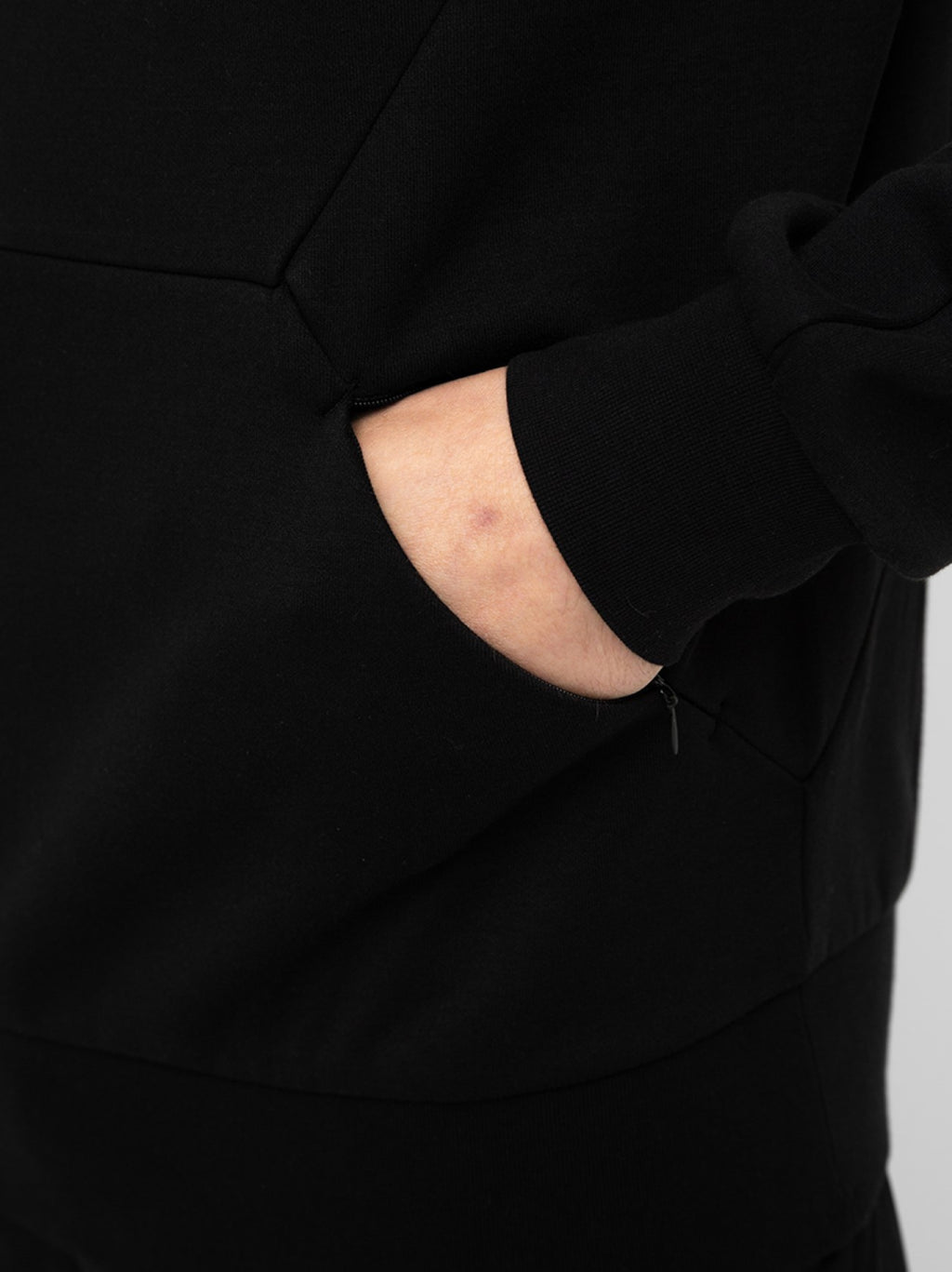 Mens Black Tecnica Hoodie