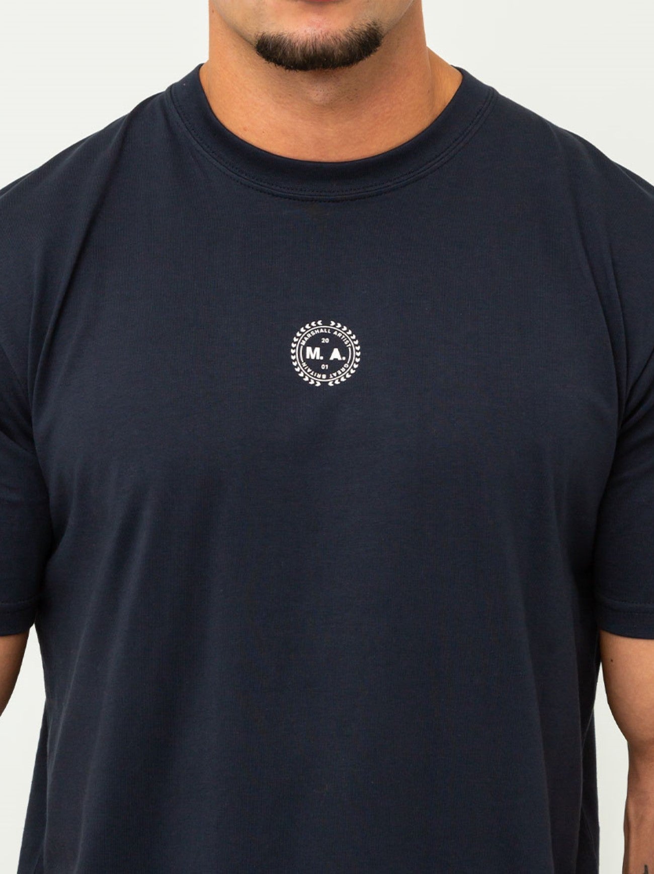 Mens Navy House Check Map T-Shirt